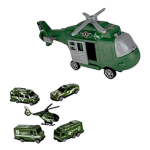 Friction Helicopter Set, 29cm